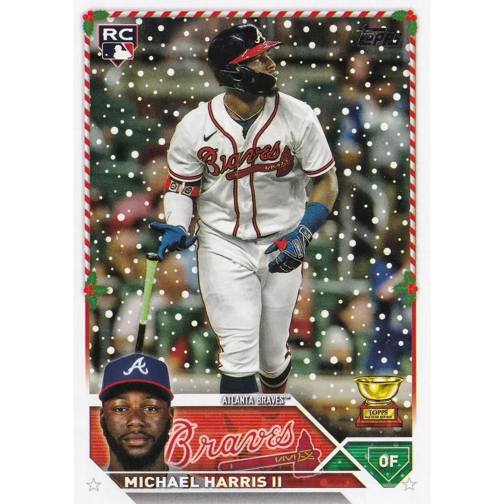 2023 Topps Holiday Michael Harris II ASR, RC H105 Atlanta Braves